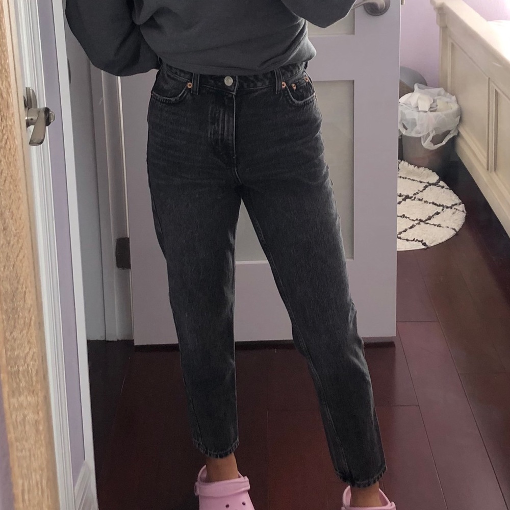 Top shop mom jeans
